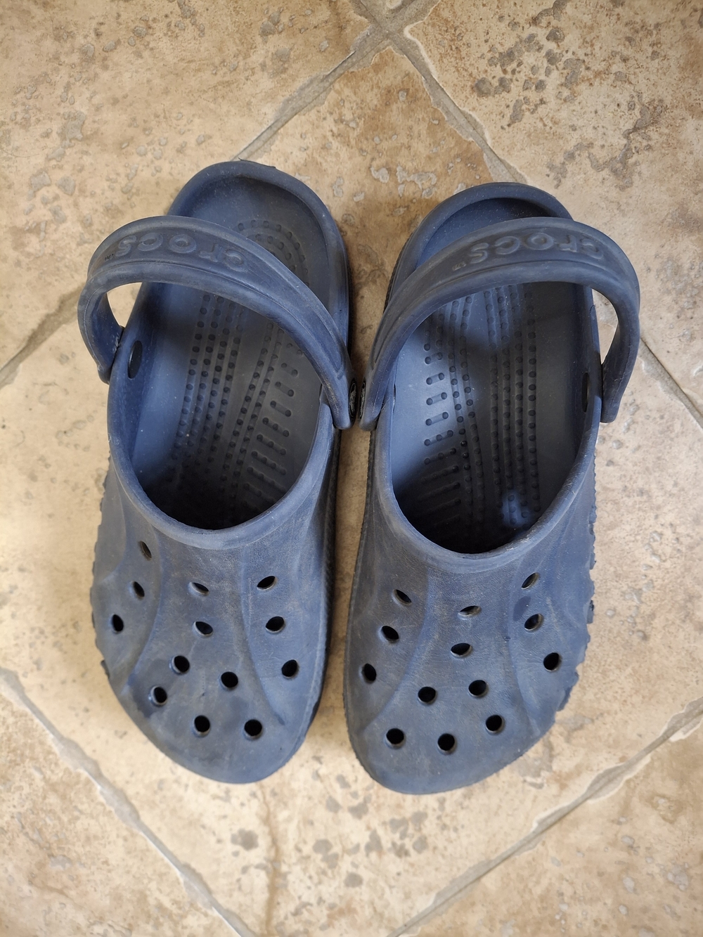CROCS Kids Classic Clog in Navy